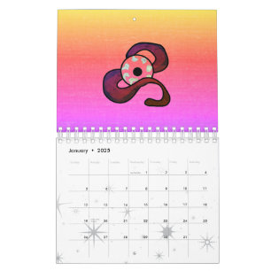 Calendrier OEil épinglé