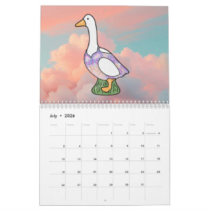 Calendrier Oies Idiotes (Version Photo)