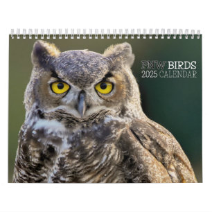 CALENDRIER OISEAUX DU PNW 2025 - OISEAUX DU PACIFIQUE NORD-OU