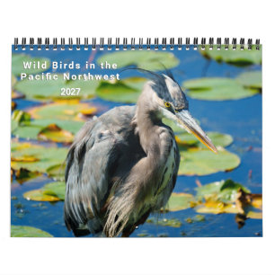 Calendrier Oiseaux sauvages dans le Pacifique Nord-Ouest 2027