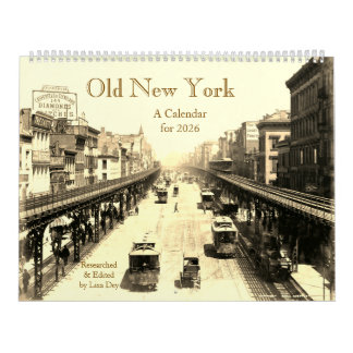 Calendrier Old New York, A 2026 Calendar