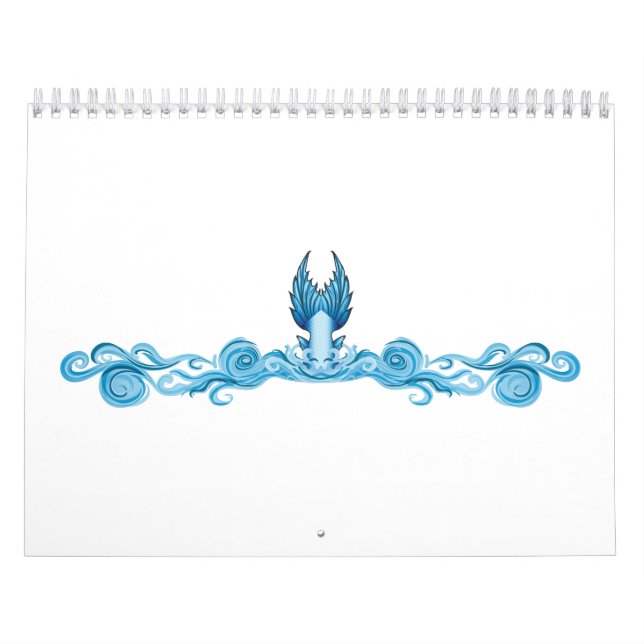 Calendrier Ondes de queue de sirène (Protection)