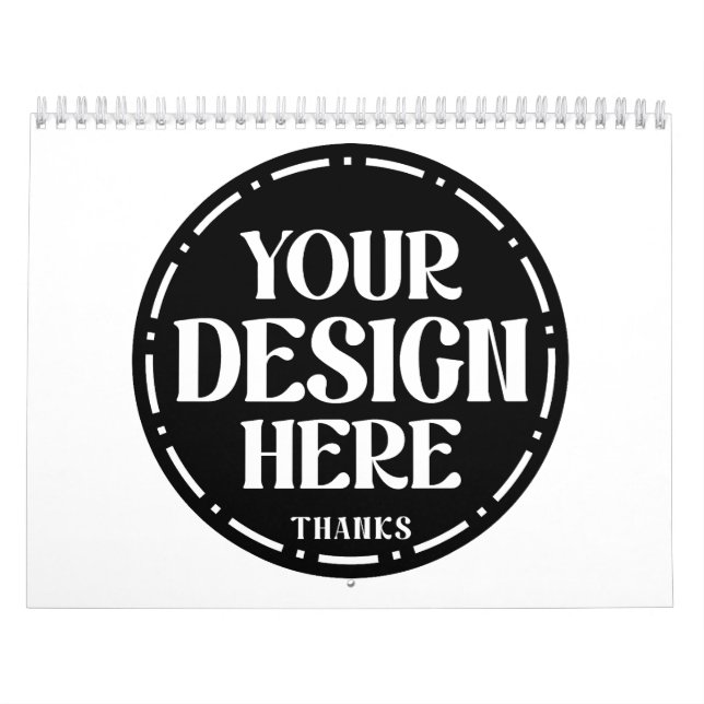 Calendrier One-of-a-kind, elegant, clean & bold (Protection)