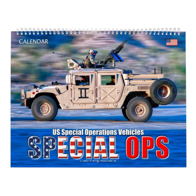 Calendrier OPS SPÉCIALES - Véhicules des opérations spéciales (Protection)