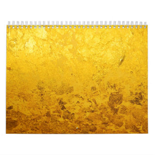 Calendrier OR de calendrier/feuille d'or PURS + vos