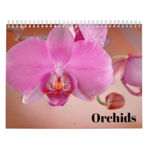 Calendrier Orchidées 2025