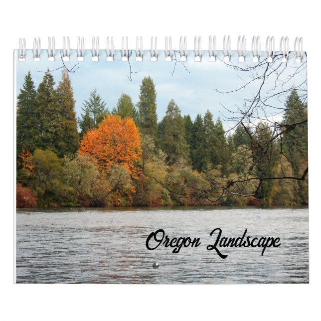 Calendrier Oregon Landscape Calendar (Protection)