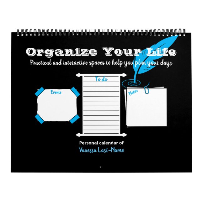 Calendrier Organisez votre vie (Protection)