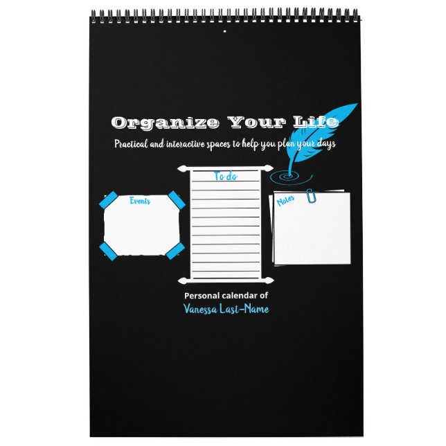 Calendrier Organisez votre vie (Protection)