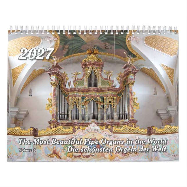 Calendrier Orgues à tuyaux à vous couper le souffle – Le Cale (Protection)