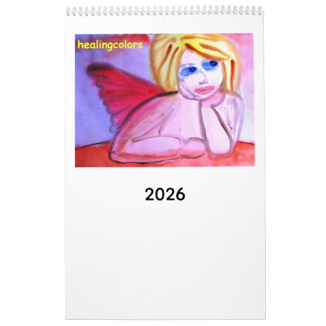 Calendrier original healingcolors calendar 2026 (Protection)