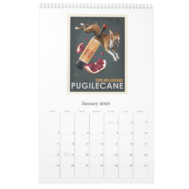 Calendrier Otis nouveau Clalendar vintage/2012 (Jan 2026)