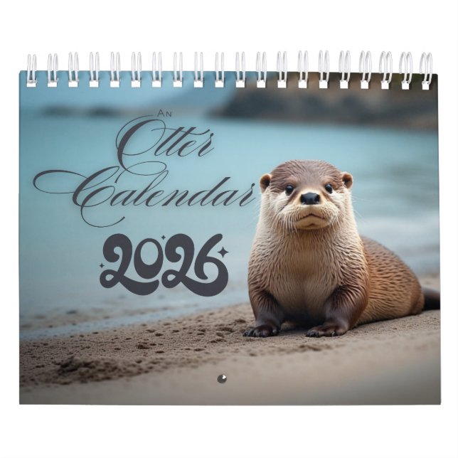 Calendrier Otter Calendar 2026 (Protection)