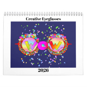 Calendrier OUAH ! Collection Lunettes de vue créatives Calend