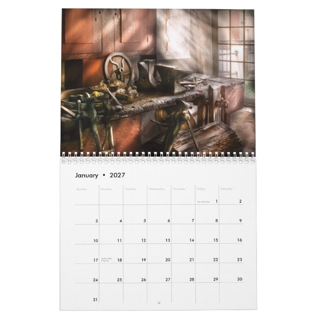 Calendrier Outils (Jan 2027)