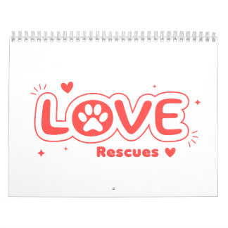 Calendrier OWRAssist Love Rescues