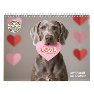 Calendrier OWRAssist Sauvetage Amour