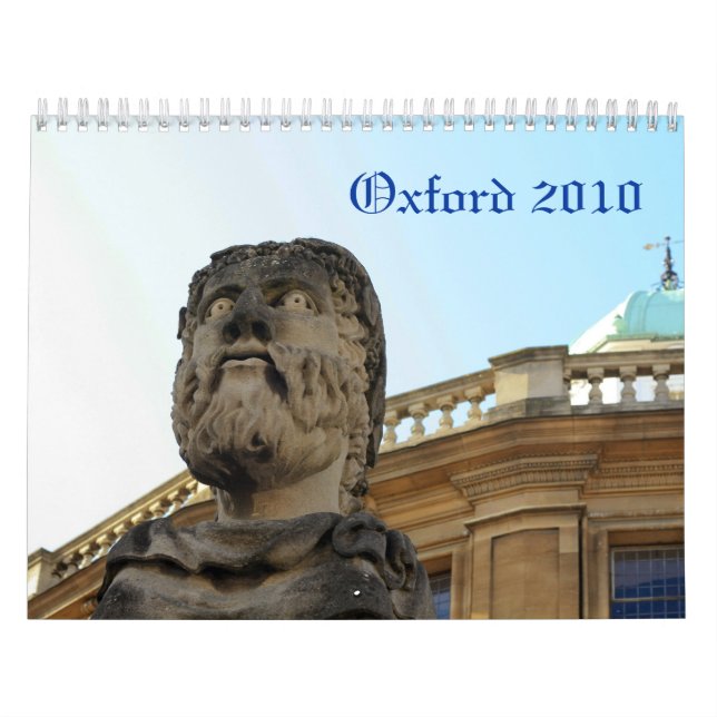 Calendrier Oxford, R-U 2010 (Protection)