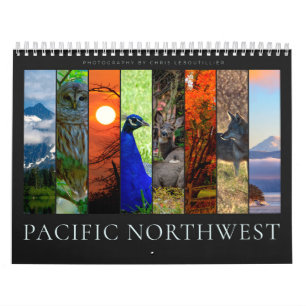 Calendrier Pacifique Nord-Ouest Chris LeBoutillier