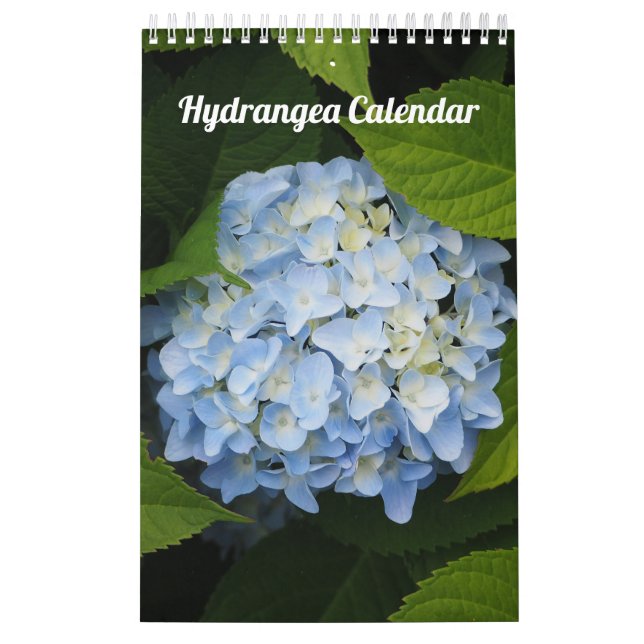 Calendrier Page unique Hydrangea (Protection)