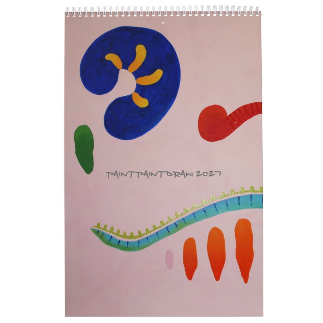 Calendrier Paintpaintdraw 2027 (Protection)
