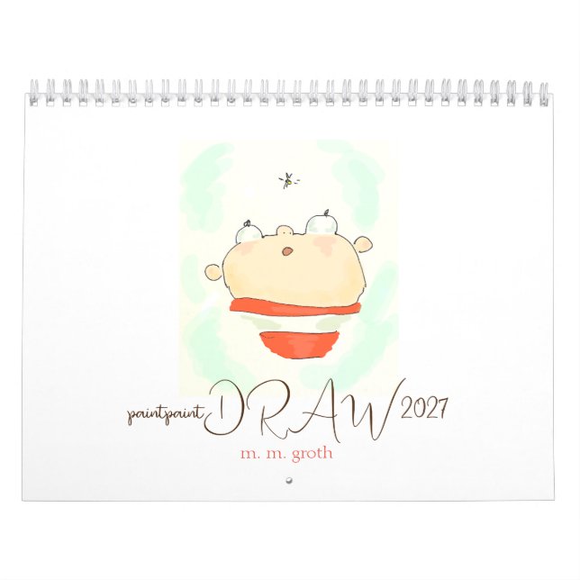 Calendrier PaintPaintDraw 2027 (Protection)