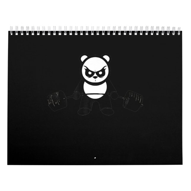 Calendrier Panda Bear Deadlift - Premium Gym (Protection)