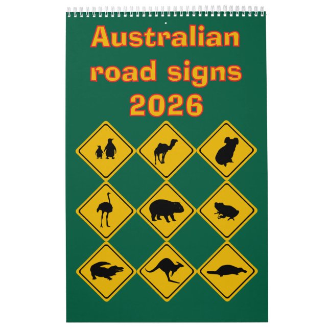 Calendrier Panneaux de signalisation routière australiens 202 (Protection)