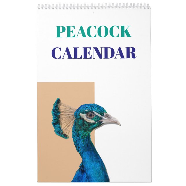 Calendrier Paon 2027 (Protection)
