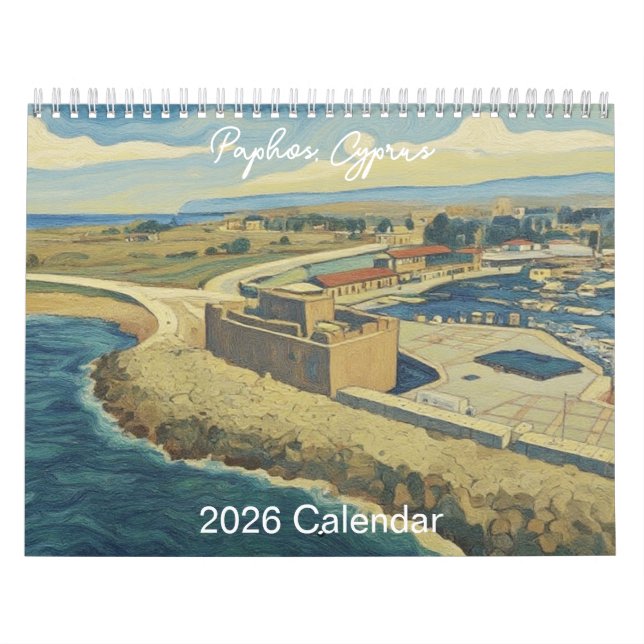 Calendrier Paphos Impressions Calendar by PaphosLife (Protection)