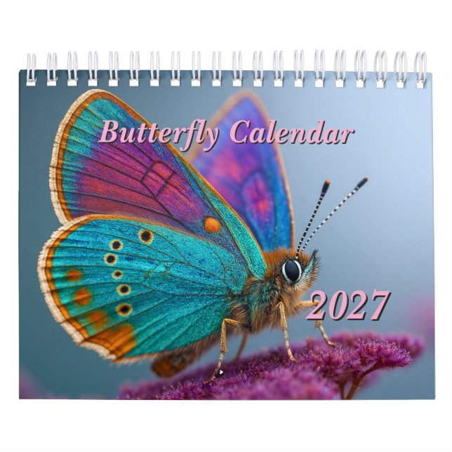 Calendrier Papillon 2027 (Protection)
