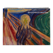 Calendrier par Edvard Munch.