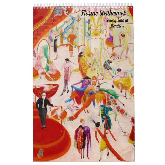 Calendrier par Florine Stettheimer (Protection)