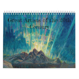 Calendrier par Peintures du 20e siècle