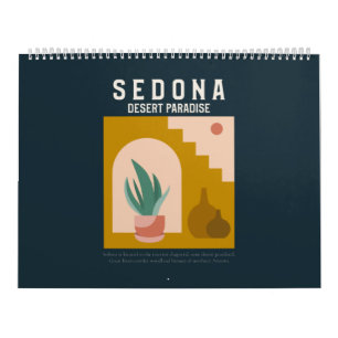 Calendrier Paradis du désert de SEDONA