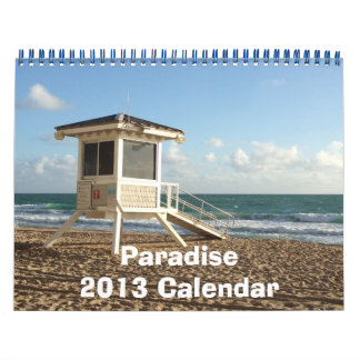 Calendrier Paradise 2016
