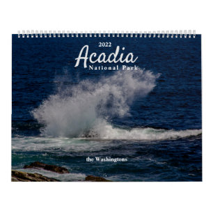 Calendrier Parc national Acadia