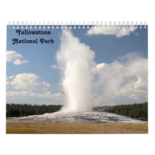Calendrier Parc national de Yellowstone (Protection)