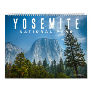 Calendrier Parc national de Yosemite