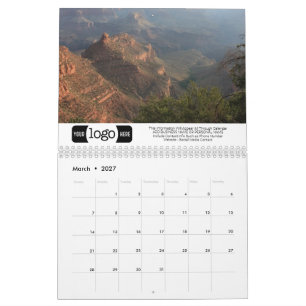 Calendrier Parc national du Grand Canyon - Promotions