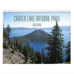 Calendrier Parc national du lac Crater Photographique