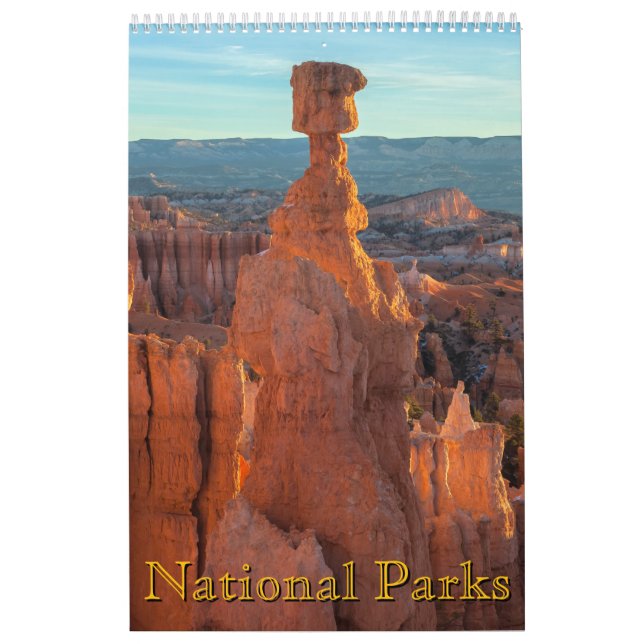 Calendrier Parcs nationaux d'Amérique (Protection)