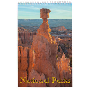 Calendrier Parcs nationaux d'Amérique
