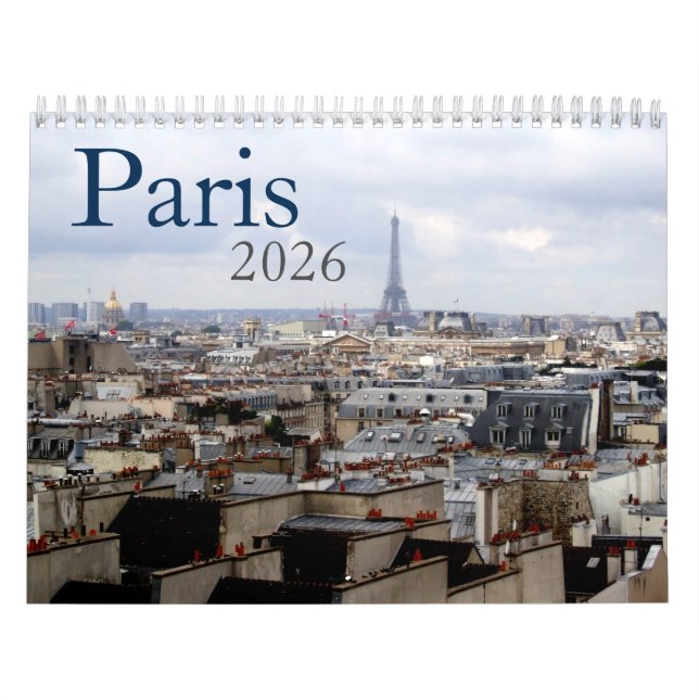 Calendrier Paris 2026 (Protection)