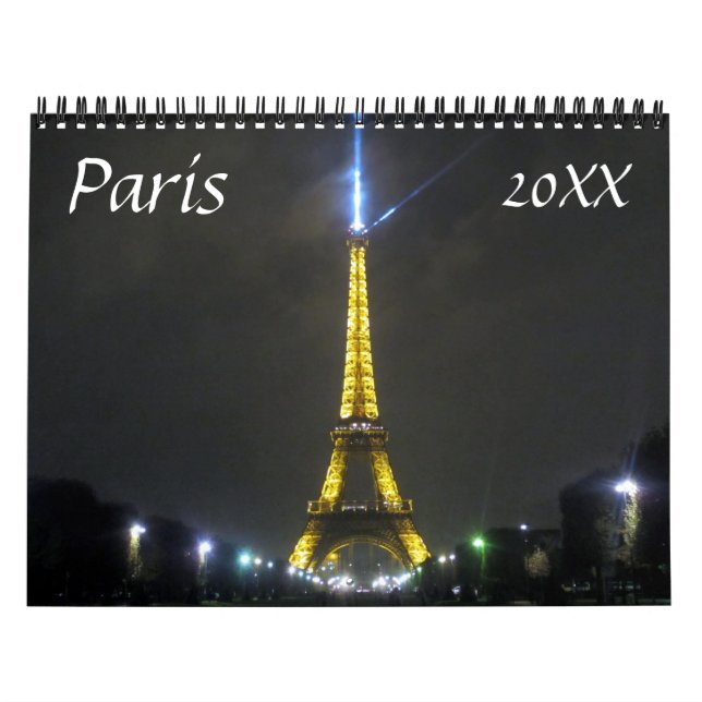 Calendrier paris 2026 (Protection)