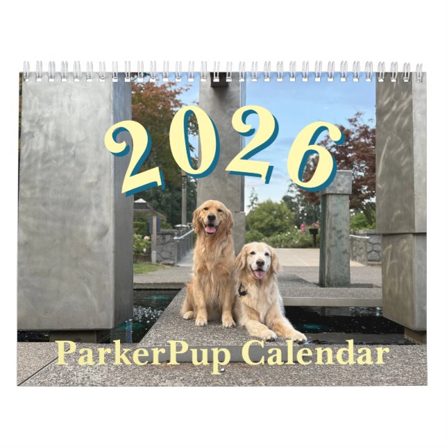 Calendrier ParkerPup 2026 (Protection)