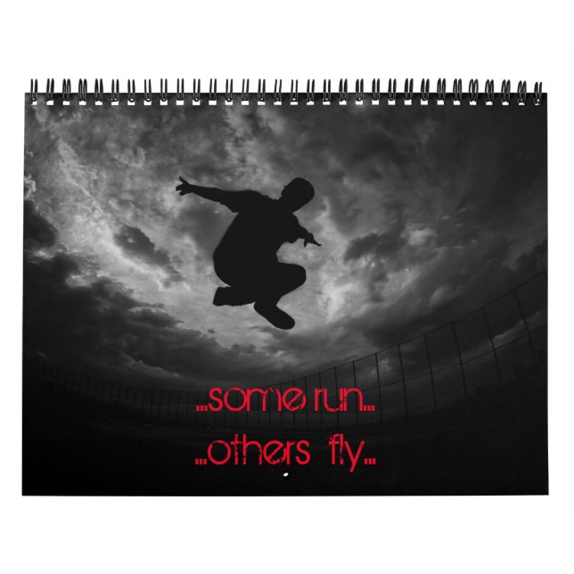 Calendrier Parkour B&W (Protection)