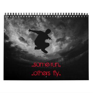 Calendrier Parkour B&W