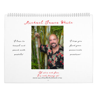 Calendrier Pastels Passionnés de Michael White 202