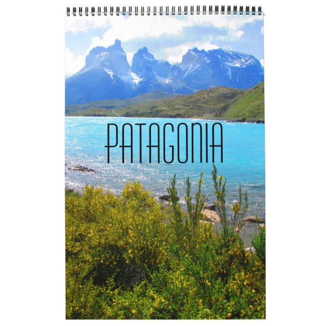 Calendrier Patagonie Amérique du Sud (Protection)